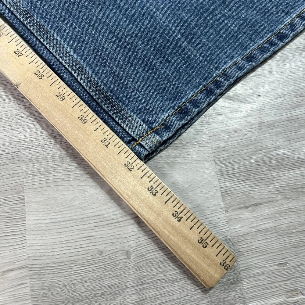 Carhartt 101483-980 Jeans Mens‎ 40x32 Blue Relaxed Straight Denim Medium Wash
